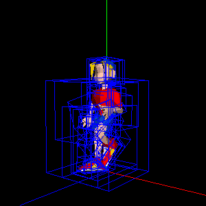 Walking kid with bounding boxes